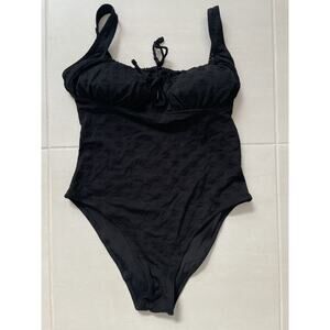 Berlook Swim One Piece Swimsuit Eyelet Beach Summer Swimwear